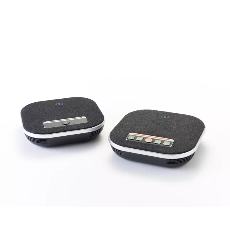 Konferencinis garsiakalbis Boom Collaboration GEMINI su įmontuotu mikrofonu, Bluetooth ir USB, juodas