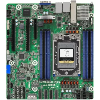 ASRock SIENAD8UD-2L2Q motininė plokštė lizdas SP6 Micro ATX