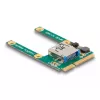 DeLOCK Mini PCIe I/O 1 x USB 2.0 Type-A moteriška pilno dydžio pusės dydžio
