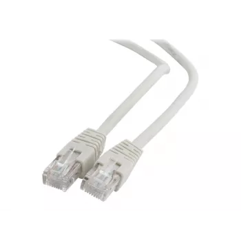 Gembird PP6U-5M tinklo kabelis, 5 m, Cat6, U/UTP, pilka