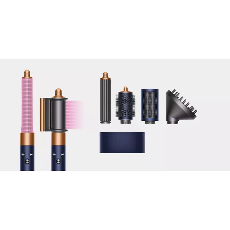 Dyson Airwrap HS05 Complete ilgas plaukams tūriui, Prūsijos mėlyna / Rich Copper