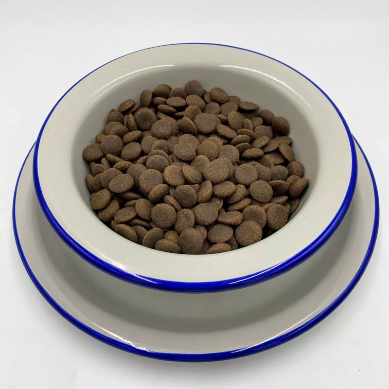FOLK Junior Vidutinių ir didelių veislių švelnus ėdalas šuniukams su triušiu, veršiena ir morka - sausas šunų ėdalas - 10kg