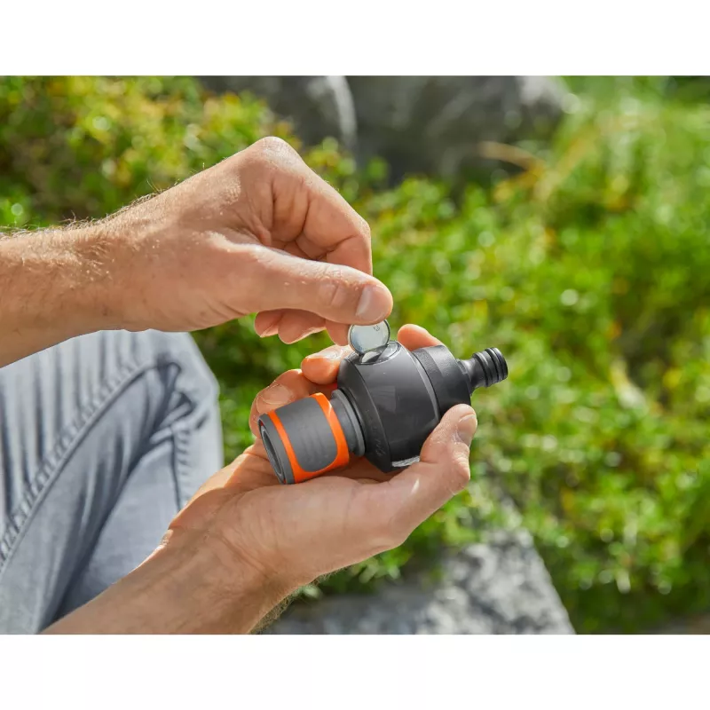 Vandens skaitiklis sodui Gardena AquaCount 18350-20 juoda/pilka/oranžinė 1 vnt.