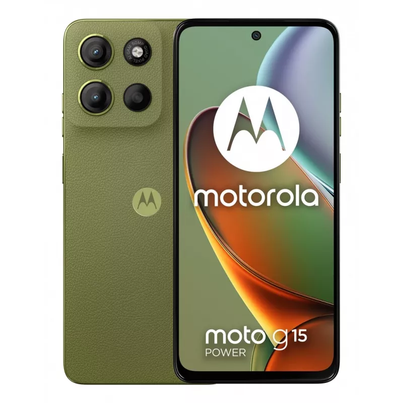 Motorola moto g15 power 17,1 cm (6,72 colio) Dual SIM Android 15 4G USB Type-C 8 GB 512 GB 6000 mAh Žalia