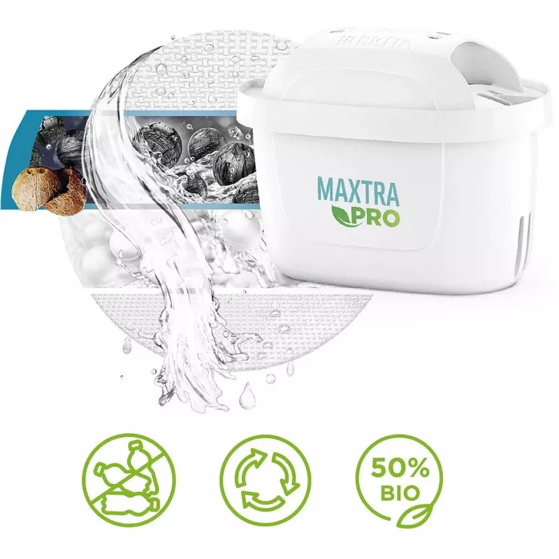 Vandens filtro kasetė Brita 122027 4 vnt Balta