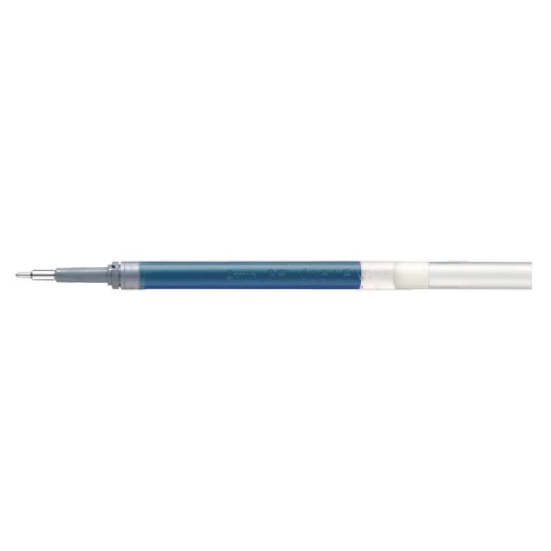 Pentel LR10-CX mėlynas rašiklis, vidutinis, plastikinis korpusas, nerūdijančio plieno antgalis, 1 mm, šratinukas