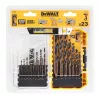 DeWalt DT70729-QZ 23 dalių juodų ir auksinių metalo grąžtų rinkinys
