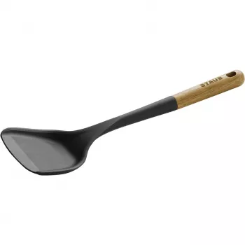 Staub 1003589 Wok mentelė su karščiui atspariu silikonu, ilga rankena