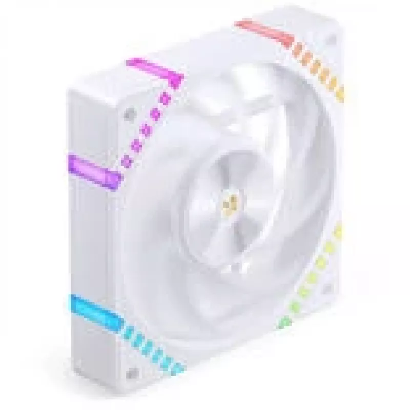 120 mm ARGB PWM korpuso ventiliatorius Jonsbo HF2-120 White