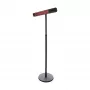 SUNRED RD-DARK-25S tamsusis stovimas infraraudonųjų spindulių šildytuvas, 2500 W, juodas, IP55