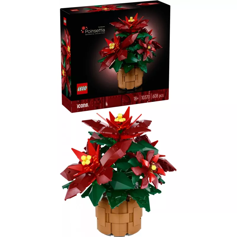 LEGO ICONS 10370 Puansetija