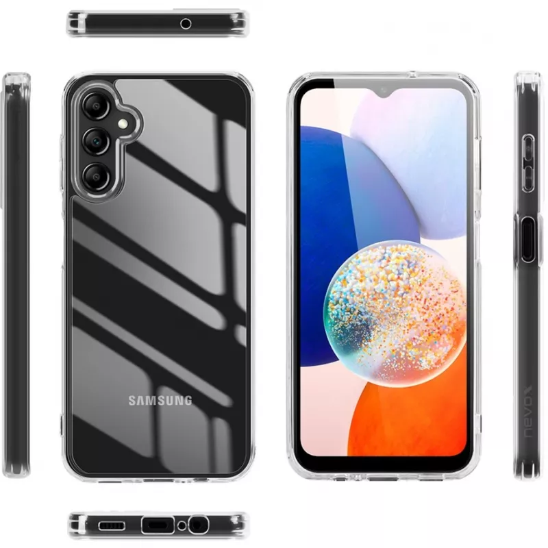 StyleShell SHOCKFlex, Telefono dėklas skaidrus, Samsung Galaxy A15 5G / A15 4G