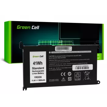 Nešiojamojo kompiuterio baterija Green Cell YRDD6 1VX1H, skirta Dell Vostro 5490/5590/5481 (pakeitimo, GCDE156)