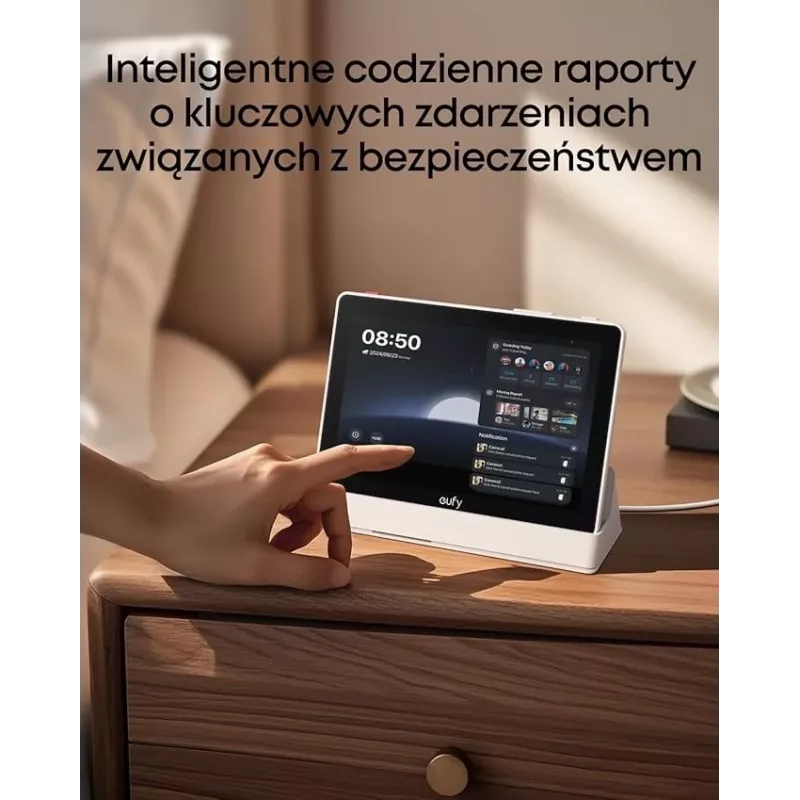 Buitinės apsaugos asistentas Anker Eufy T87A03W1 išmanusis įrenginys Juoda/Balta
