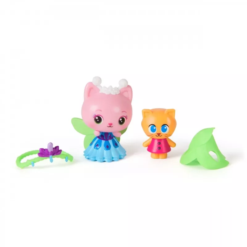 Figūrėlių rinkinys Spinmaster Gabby’s Dollhouse 2 vnt. Sodo tema – 2 kolekcinės figūrėlės
