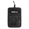 Kampinis šlifuoklis YATO YT-82826, 18V Li-Ion 2Ah, 125 mm diskas, 10 000 aps./min., M14 sriegis, beįrankis reguliuojamas gaubtas