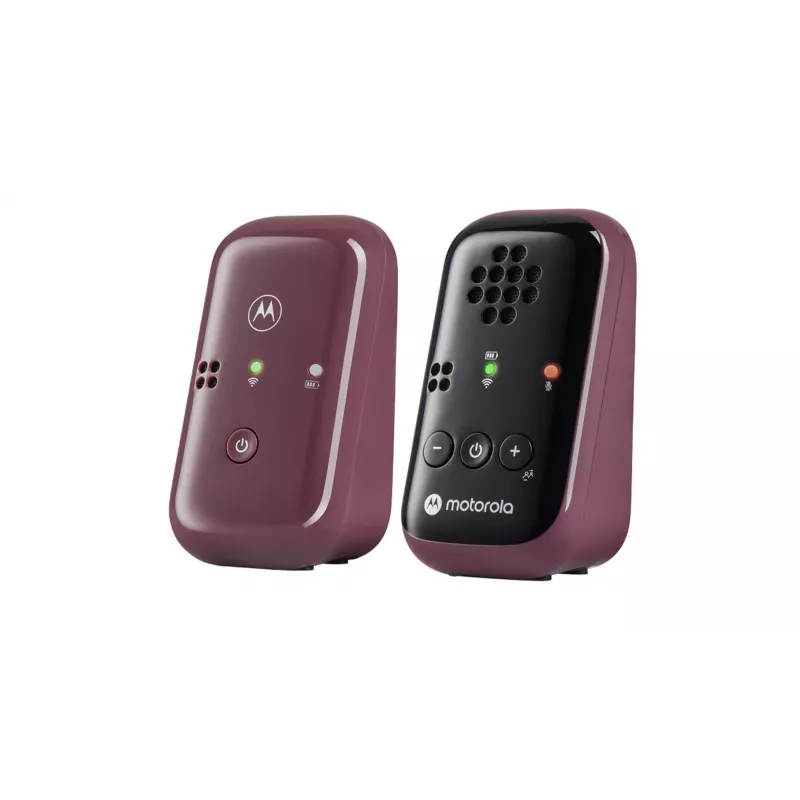 Motorola PIP12 belaidis garso kūdikio monitorius, bordo spalvos