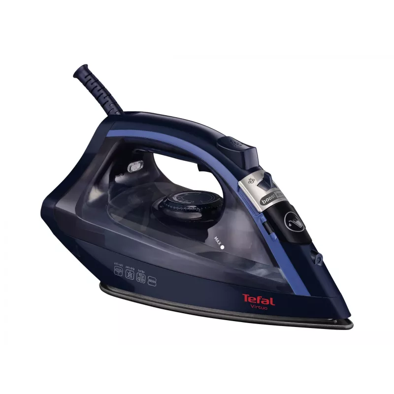 Tefal Virtuo FV 1713 sausas ir garinis lygintuvas 2000 W mėlynas