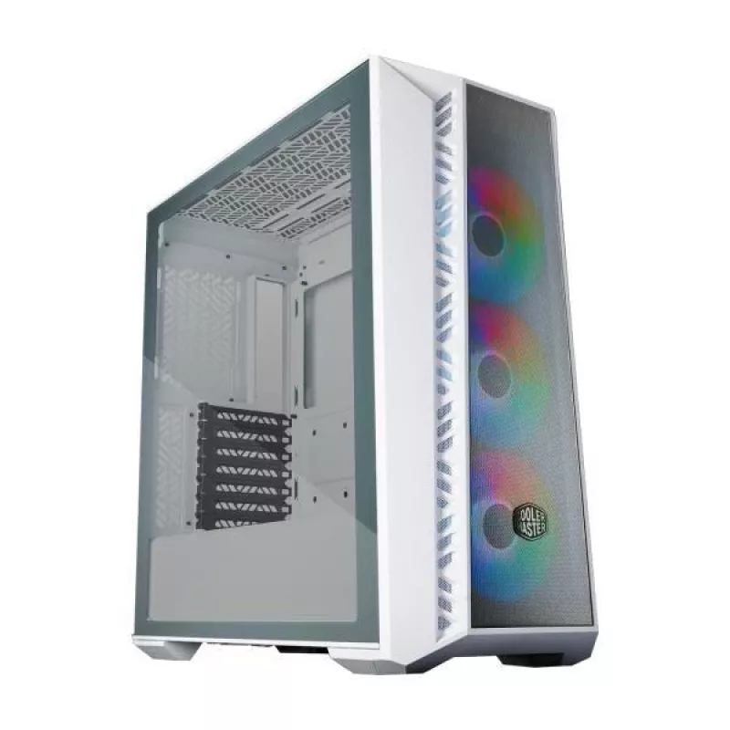 Cooler Master MasterBox 520 - Midi bokštas - Baltas - ATX - EATX - micro ATX - Mini-ITX - SSI CEB - ABS - Plienas - Grūdintas stiklas
