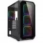 Korpusas PC Sharkoon AK5G RGB Midi Tower Juodas