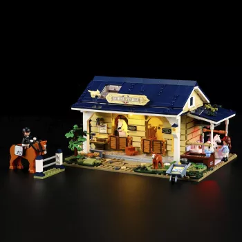 Lumibricks Pferdestall, Konstruktionsspielzeug