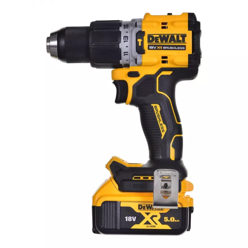 Gręžtuvas/suktuvas Dewalt DCD805P2T 18V 2×5,0 Ah BL Tstak