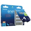 Įkraunamos baterijos PANASONIC ENELOOP AA 2000 mAh 4 vnt. su dėklu (BK-3MCDE/4CP+CASE)