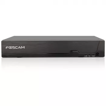 Tinklinis vaizdo registratorius FOSCAM FN9108HE 8 kanalų 5MP POE NVR Juodas