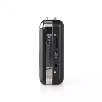 Kasečių keitiklis Nedis ACGRU100GY USB / 3,5 mm, maitinamas USB / baterija, pilka