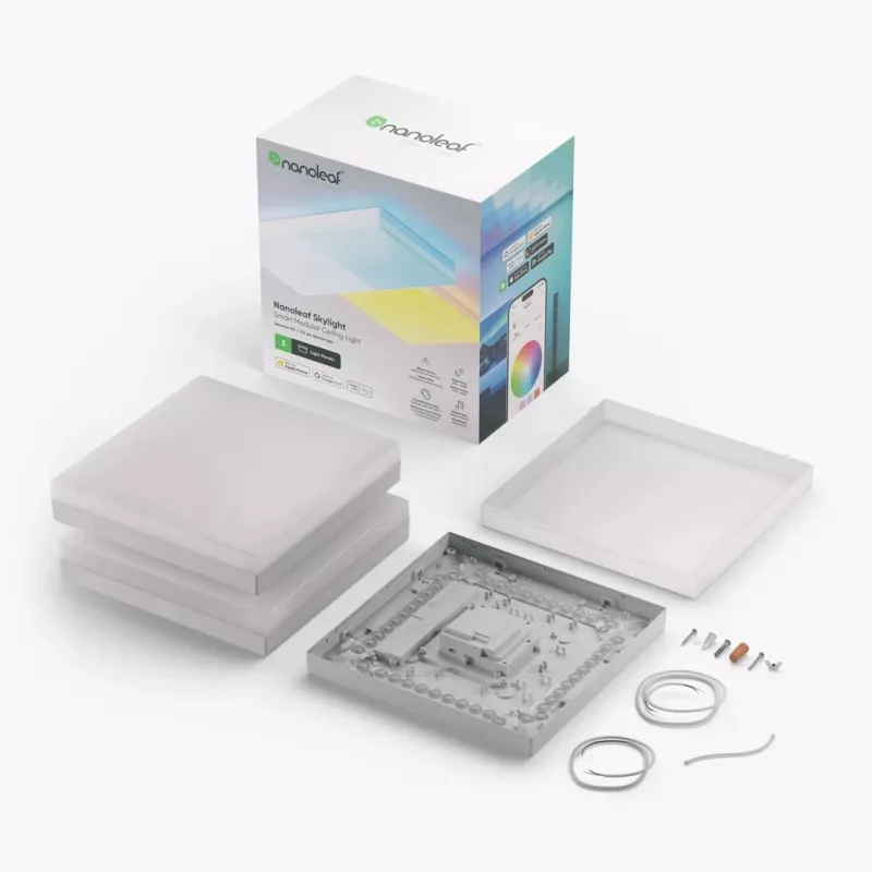 Nanoleaf NF083E00-1SL protingos lubinės šviesos plokštė