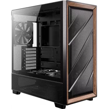 Antec 0-761345-10133-2 kompiuterio korpusas MIDI Tower juodas medinis