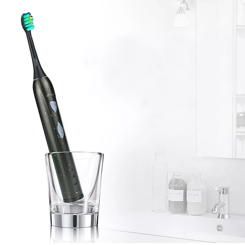 Dantų šepetėlis Media-Tech SONIC WAVECLEAN suaugusiems Ruda
