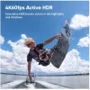 Veiksmo sporto kamera Insta360 Ace Pro 2 — 50 MP, 8K Ultra HD (7680×3272), 1/1,3 colio jutiklis, iki 240 kadrų/s, įmontuotas ekranas, Wi‑Fi, MicroSD, 177,7 g, juoda