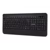 Gembird KB-UML-03 klaviatūra, multimedija, USB, ENG, juoda