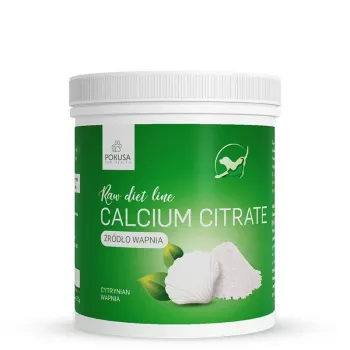 POKUSA RawDietLine Calcium Citrate – papildas šunims ir katėms – 1000g