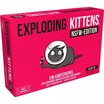 Exploding Kittens – NSFW versija, kortų žaidimas