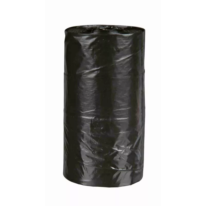 Šunų išmatų maišeliai Trixie Poop Bags 2332, plastikiniai, juodi, 4 ritinėliai × 20 vnt. (80 maišelių)