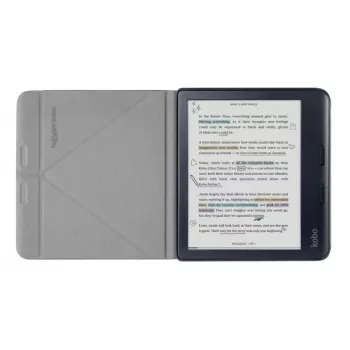 Folio dėklas Kobo Libra Colour SleepCover 17,8 cm juodas