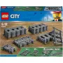 LEGO City Bėgiai 60205 – Konstrukcinis žaislas su keleiviniu traukiniu