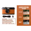 Bevidis skaitmeninis fotoaparatas Camp Snap CS-V105-BR-JP – Ruda spalva, be ekrano