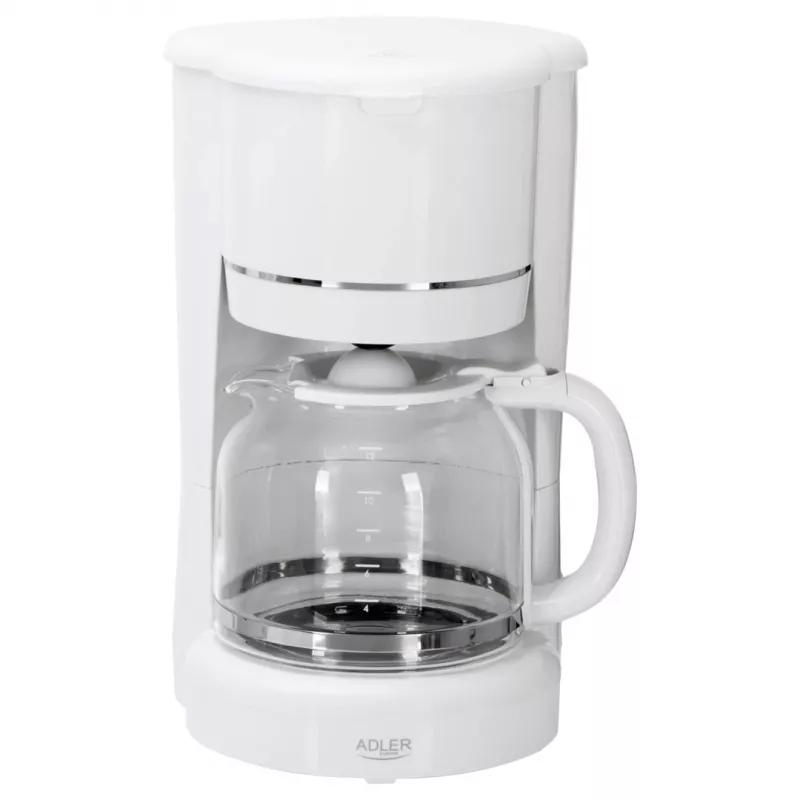Adler AD 4383w Kavos virimo aparatas su lašeline sistema 1,5 l baltas