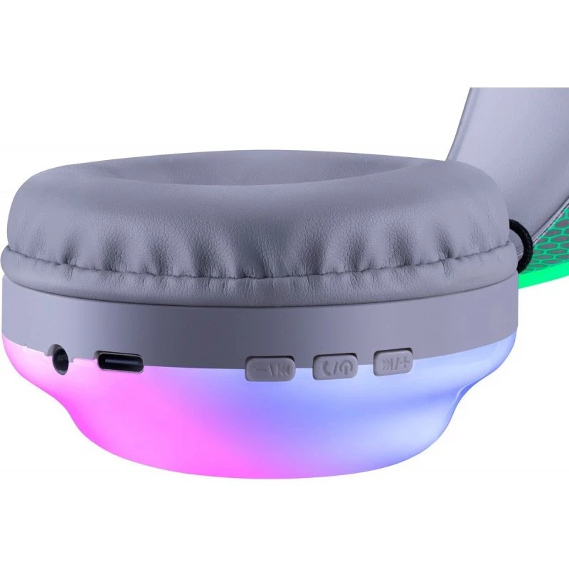 Belaidės ausinės ant galvos DEFENDER Freemotion B651 – binauralinės, uždaros akustinės, 20–20000 Hz, 105 dB, USB-C, AUX