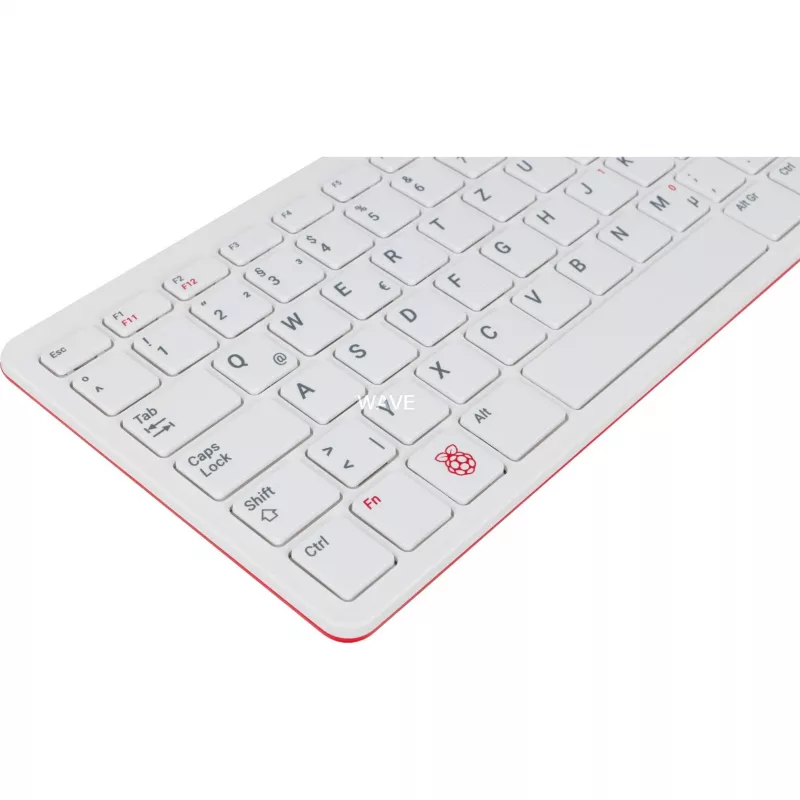 Laidinė USB klaviatūra Raspberry Pi KEYBOARD DE RB-TASTA01W – vokiškas išdėstymas