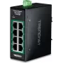 TRENDnet 8-Port Pramoninis Gigabit PoE+ DIN-Bėgio Mini Jungiklis (TI-PGLC80)