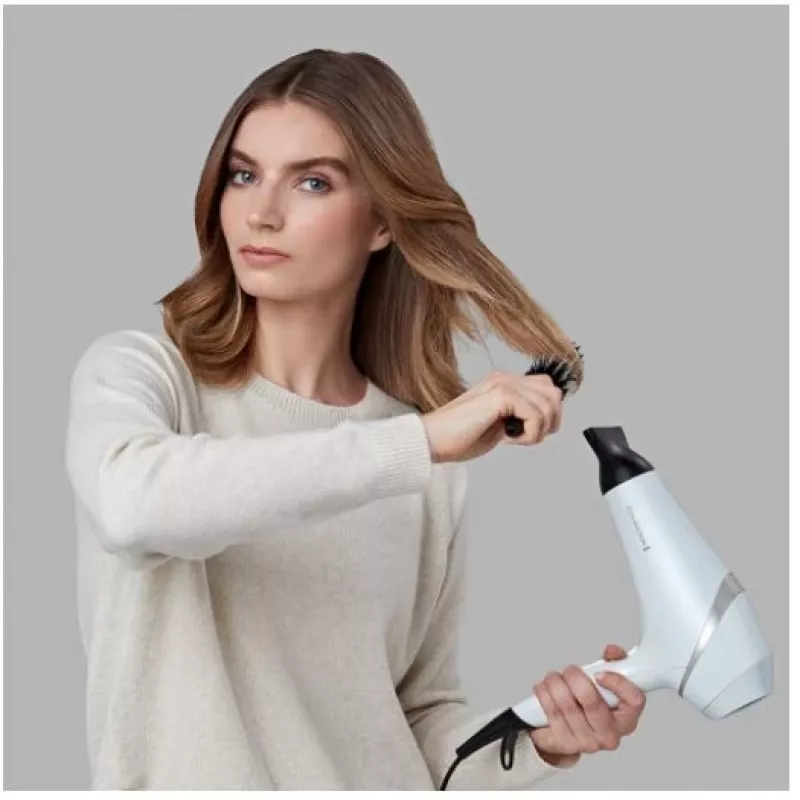 Plaukų džiovintuvas Remington AC8901 HYDRAlux 2300 W 3 temperatūros nustatymai Joninė funkcija Difuzorius Baltas