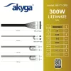 Akyga AK-T1-300 300 W TFX maitinimo blokas, aktyvusis PFC, 80 mm ventiliatorius