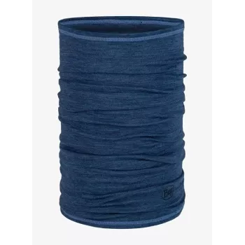 Buff Lightweight Merino Wool Multifunctional scarf Blue