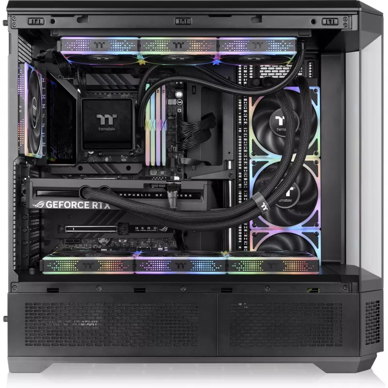Thermaltake CA-11H-00F1WN-00 kompiuterio korpusas Full Tower Juodas