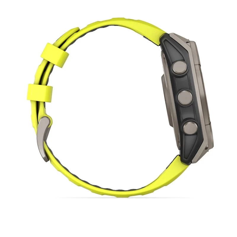 Garmin fenix 8 3,3 cm (1,3 inch) 47 mm skaitmeninis jutiklinis ekranas 260 x 260 pikselių titano korpusas su Wi-Fi ir GPS