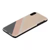 Dėklas iPhone XS Max man and wood – rožinis kostiumas, juodas